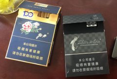 【图】兰州(黑中支)/牡丹(蓝中支)香烟