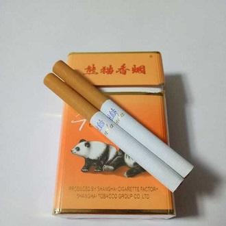 熊猫硬时代版5盒礼盒中免香烟